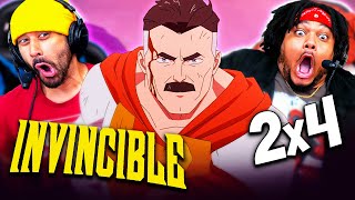 INVINCIBLE SEASON 2 Episode 4 REACTION 2x4 Breakdown amp Review  Omni Man  Ending Scene [upl. by Neeuq]