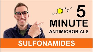 Sulfonamides  5 Minute Antimicrobials [upl. by Huntington182]