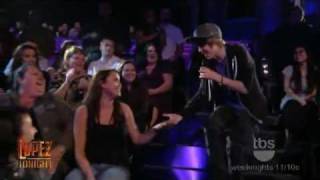 Justin Bieber One Time live on Lopez Tonight [upl. by Inol]