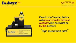 08 171110 Ezi SERVO ALL All in one Motor  Encoder  Drive  Controller  Network High Speed Short [upl. by Yelehsa247]