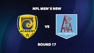 NPL Mens NSW Round 17 Central Coast Mariners FC v APIA Leichhardt FC [upl. by Irrahs]