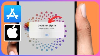 How to Fix Could Not Sign in Authentication Failed on App Store [upl. by Elsilrac]