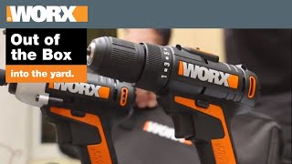 WORX 20V Combo Kit  Out of the Box [upl. by Wrand334]