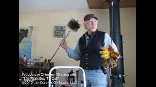 How To Clean Your Woodstove Chimney [upl. by Brnaba204]