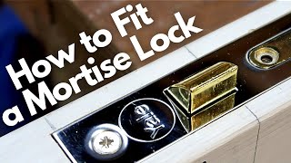 How to Install the Corbin Russwin ML2000 Series Mortise Lock with Sectional Rose Trim [upl. by Aliet628]