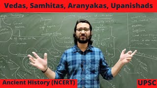 L17 Vedas Samhitas Aranyakas and Upanishads  Vedic period  Ancient India History  NCERT  UPSC [upl. by Jonie]