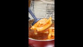 Receta de tteokbokki Fácil 😋  Comida Coreana [upl. by Debor]