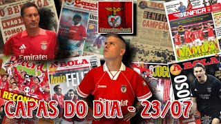 BENFICAREVISTA IMPRENSA 23 Julho SCHMIDT VEM A PÚBLICO E FALA SOBRE OS REFORÇOS E ACTUALIDADE 🦅🔴 [upl. by Htennek133]