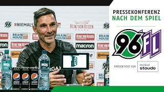 PK nach dem Spiel  Hannover 96  VfL Osnabrück [upl. by Hecht]