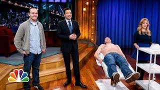 Wax On Wax Off Late Night with Jimmy Fallon [upl. by Setiram]