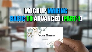 How to make Mockup by Photoshop  Graphic Design Bangla Tutorial Part 1 [upl. by Beatriz]