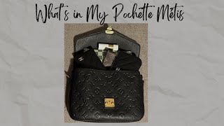 What’s in my bag Pochette Métis [upl. by Yenrab]