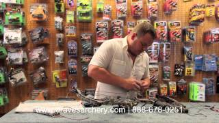 How To Change Your Compound Bow Strings at Home No Bow Press Required [upl. by Alexandrina493]