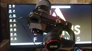 controlar Sony a6400 desde el Weebill S [upl. by Sirac]