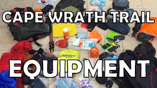 Cape Wrath Trail Equipment review [upl. by Crispa]