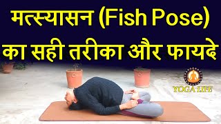 Learn Matsyasana Step by Step With Ujala Kataria and Know its Precautions and Incredible Benefits [upl. by Okoyk936]