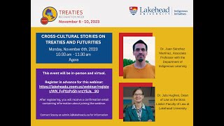 CrossCultural Stories on Treaties and Futurities Nov 6 2023 [upl. by Deva]