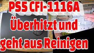 PS5 Überhitzt und geht aus Reinigung 002 [upl. by Aehsat624]