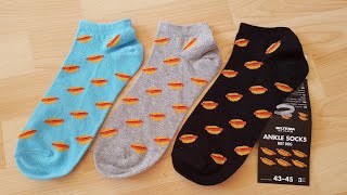 Biltema Ankle Socks With Hot Dogs 3Pack [upl. by Hershel]