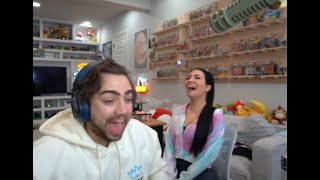 Mizkif and Alinity React to Soda Hitting 1000 Viewers [upl. by Etra]