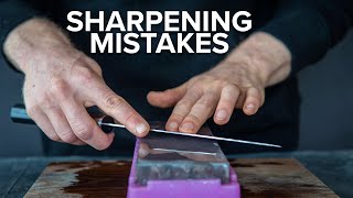 Whetstone Sharpening Mistakes that Most Beginners Make [upl. by Haland]