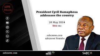 President Cyril Ramaphosa Addresses the Nation [upl. by Arimahs909]