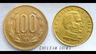 Few rare Chilean Pesos amp Centisimos coin  Chile  South America [upl. by Kendall]