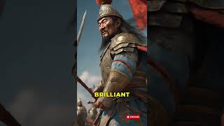 Genghis Khan A True Legend Heres Why genghiskhan history legend funfacts youtubeshorts [upl. by Anilave]