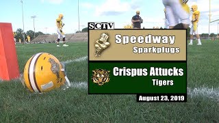 Speedway High School Football vs Crispus Attucks [upl. by Hgielrebmik]