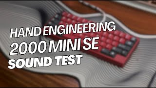 2000 Mini SE  Hand Engineering  ASMR [upl. by Ibib]