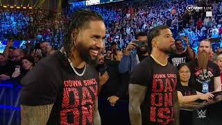 The Usos amp Roman Reigns Promo  Bloodline Civil War Starts – WWE Smackdown 63023 Full Segment [upl. by Ecylla]