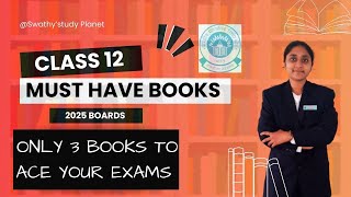 Class 12 Must Have Books  2025 Boards  In Tamil  Just 3 books to Ace Your Boards New Syllabus [upl. by Halette]