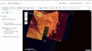 Spectral Satellite Bands Time Animation quothowtoquot [upl. by Alva]