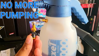 HELPFUL Pump FoamerSprayer NoPump Mod  Schrader Valve Install [upl. by Alger]