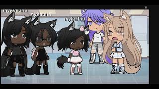 smack a b  gacha life meme thanks for 28 subscribers😄😄😄 i did this with my sisters [upl. by Nugesulo387]