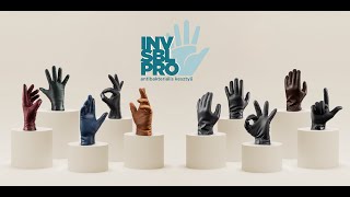 INVISIBLE PRO antibacterial leather gloves  KARMA Leather Gloves [upl. by Evered]