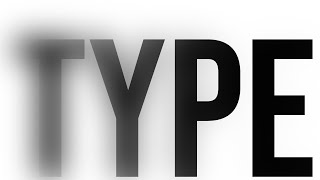 HOW To Blur Text  Type In Photoshop Tutorial [upl. by Jallier]