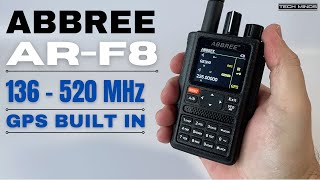 ABBREE ARF8 6 BAND HANDHELD TRANSCEIVER [upl. by Odareg139]