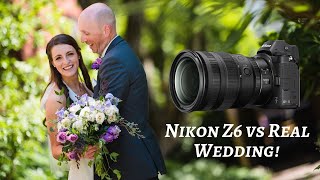 Nikon Z6 📸 2470mm f28S  Godox V1 vs Wedding Photography [upl. by Akimyt]