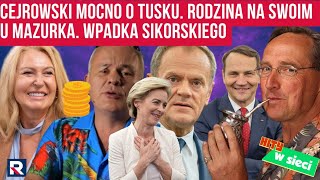 Hity w sieci  Cejrowski i Jakubiak mocno o Tusku Orka Roberta Mazurka Wpadka Sikorskiego [upl. by Irrehc]