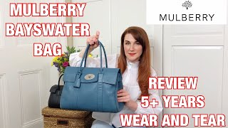 MULBERRY Bayswater Bag Review 5 years Wear and Tear and Mod Shots [upl. by Ahsiket390]