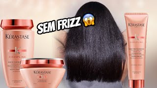 Kerastase DISCIPLINE FLUIDEALISTE  Testei a linha ANTIFRIZZ da KERASTASE [upl. by Itoyj292]