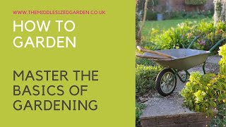 How to garden  what every beginner gardener needs to know [upl. by Donnamarie]