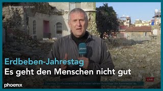 Jörg Brase zum ersten Jahrestag des Erdbebens in der Türkei und Syrien am 060224 [upl. by Cyrie690]