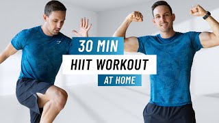 30 Min HIIT Workout For Fat Loss  Full Body Workout At Home No Equipment No Repeats [upl. by Imar]