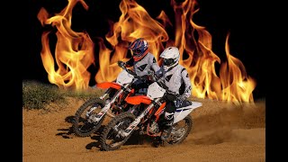 KTM 250 SX vs SXF 2022 la 2T sfida la 4T [upl. by Cadmar711]