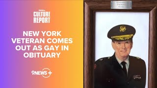 Veteran comes out as gay in obituary  The Culture Report [upl. by Burd418]