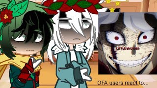 OFA users react to themselves and  7  bnha Marry Chrismas [upl. by Merissa]