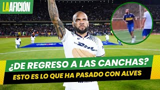 ¿Vuelve al futbol Dani Alves es captado jugando reta en Barcelona [upl. by Lederer]