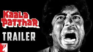 Kaala Patthar  Official Trailer  Amitabh Bachchan  Shatrughan Sinha [upl. by Eignav]